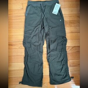 NEW Lululemon Army Green Dance Studio Cargo Pants
